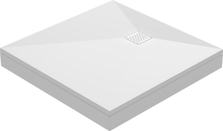 Поддон литьевой GOOD DOOR Essentia БЕЛЫЙ 90x90 см